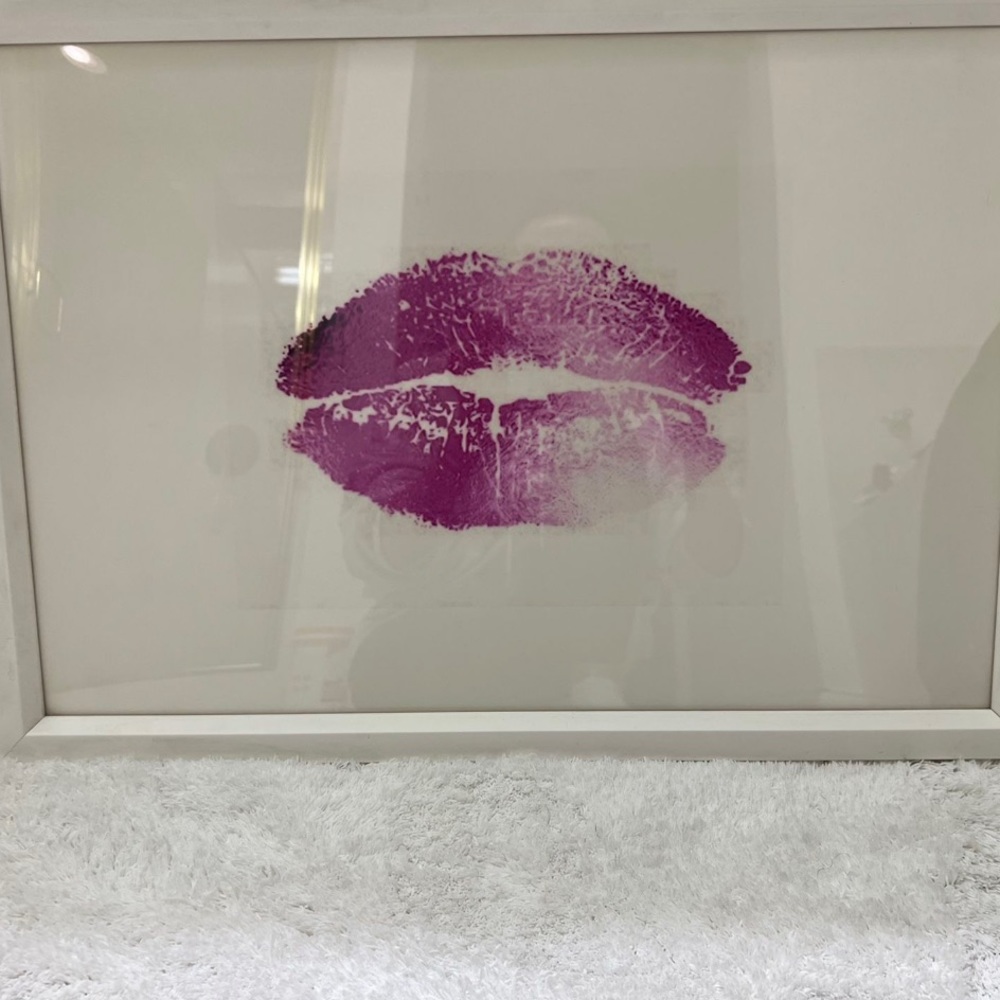 Pink Lip Art